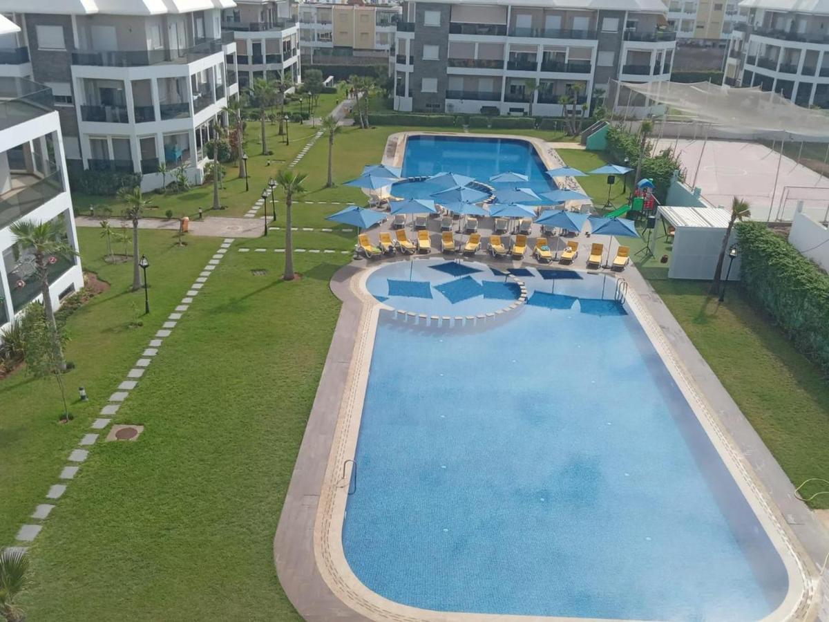 Bel Appartement A Amwaj Beach And Resorts Casablanca Exterior foto