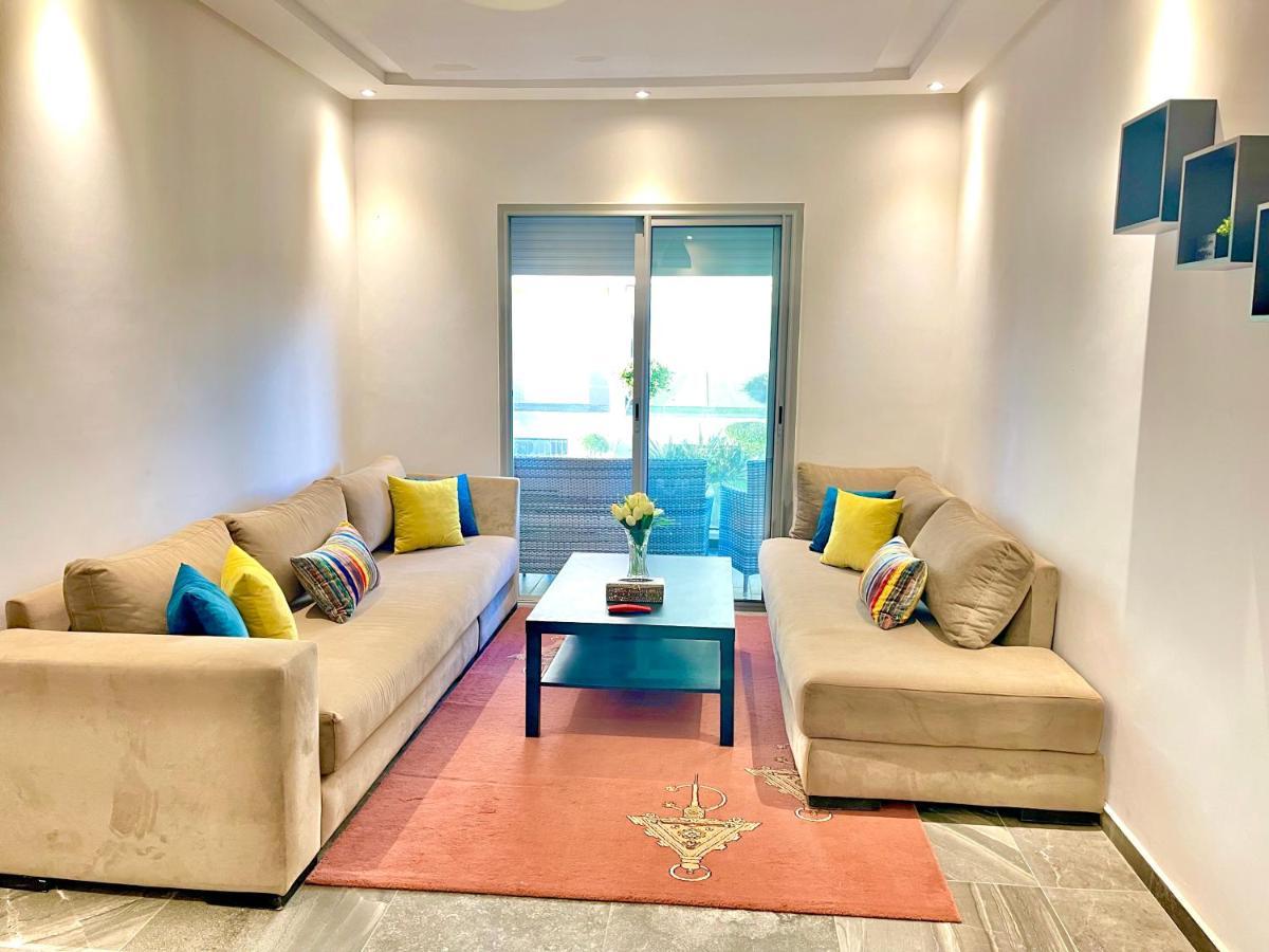 Bel Appartement A Amwaj Beach And Resorts Casablanca Exterior foto