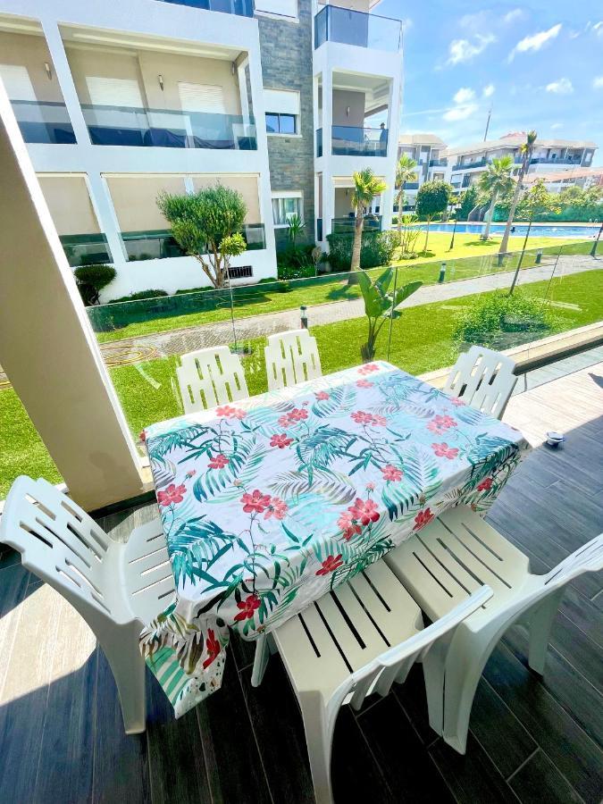 Bel Appartement A Amwaj Beach And Resorts Casablanca Exterior foto