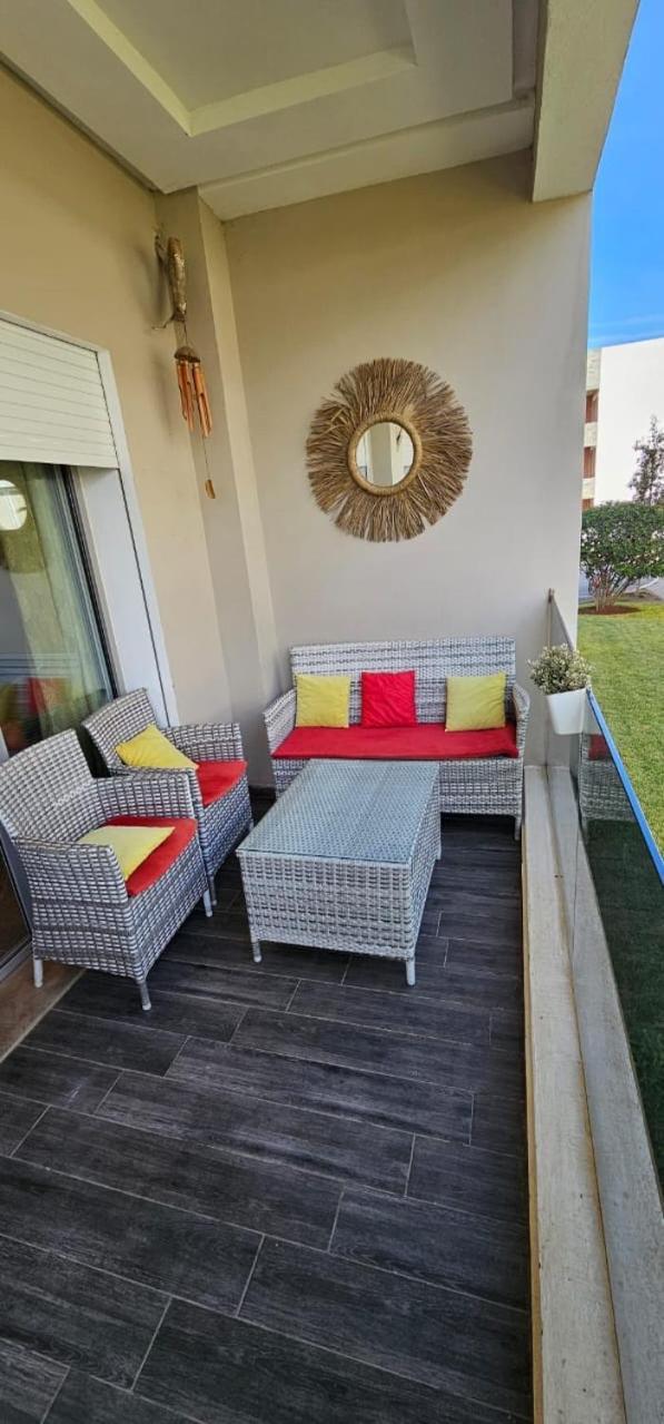 Bel Appartement A Amwaj Beach And Resorts Casablanca Exterior foto