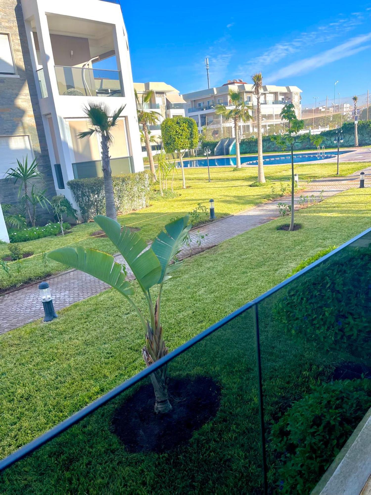 Bel Appartement A Amwaj Beach And Resorts Casablanca Exterior foto